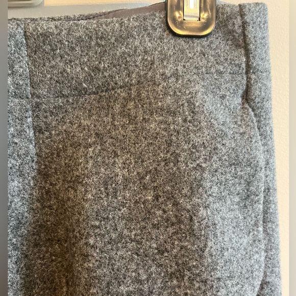 Oak & Fort High Waisted Wool Like Ankle Pant - Picture 4 of 11